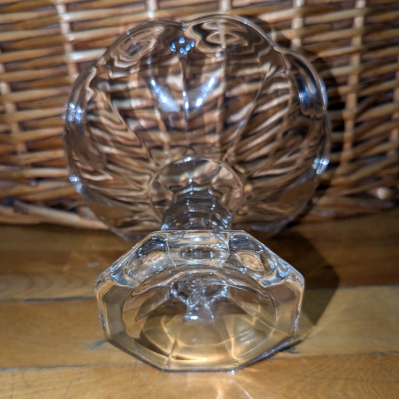 Heisey Glass | Vintage Round Elegant Clear Pedestal Dish Candy Ice-Cream Bowl - Picture 2 of 7